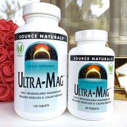 Ultra Mag Ультра Маг Магний с витамином В6, США, 60/120 таблеток