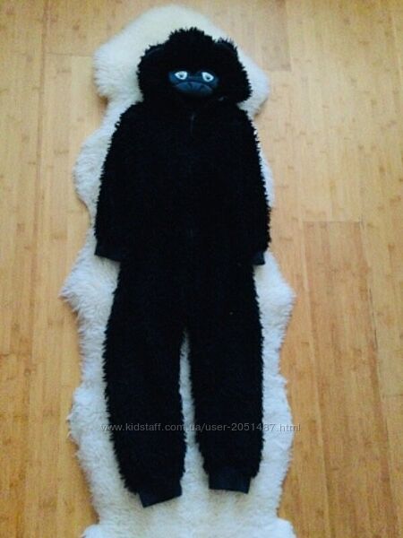 NEXT Флісовий кігурумі, піжама Горила. Домашній комплект. Супер - теплий, м