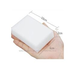 Меламінові губки для прибирання 10 шт   ефективність без хімії