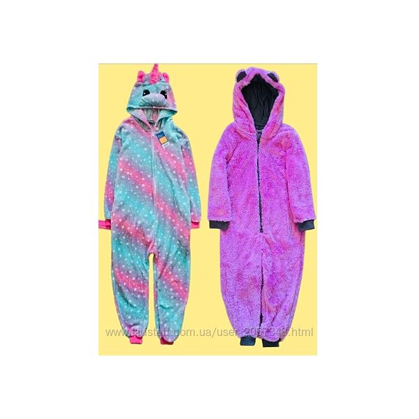 4-6 рок. , Lupilu Флісовий кігурумі Одноріг. Супер - тепла піжама . мякеньк