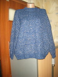 Теплый свитер, крупная вязка, в составе шерсть, размер S - 10 - 44