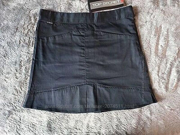 Чорна спідниця від top secret. можна для двійнят.