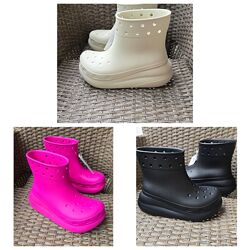 Чоботи гумові  Crocs Crush Rain Boot 3 кольора