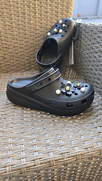 Сабо на платформе classic crocs cutie j4-36 j6