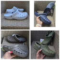 Сабо crocs  baya , колір хакі