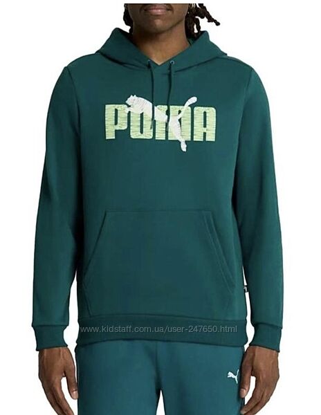 Худі на флісі  Puma, розмір m, l xl