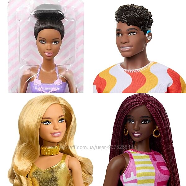 Лялька Барбі Barbie Fashionistas Doll 222 ,186 ,220, балерина