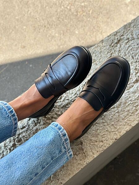 Лофери жіночі натуральна шкіра Артикул 4441 новинка