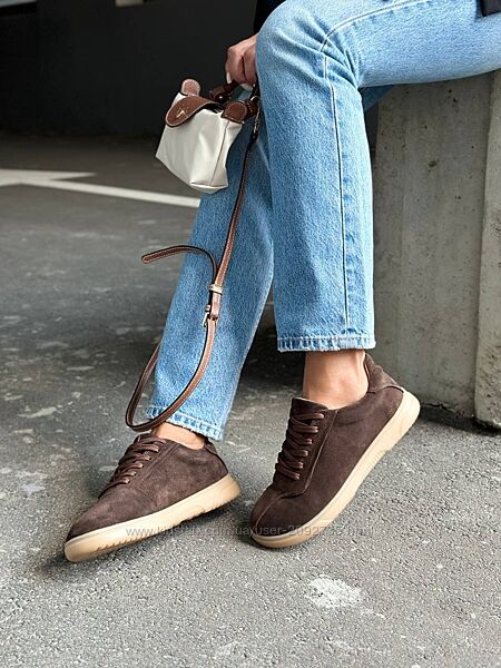 Кеди жіночі натуральна замша Артикул 6313 новинка 