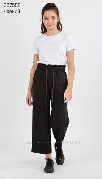 Брюки для дівчинки чорні