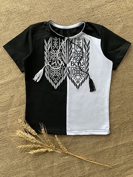 Футболка вишиванка для хлопчика, футболка з вишивкою дитяча