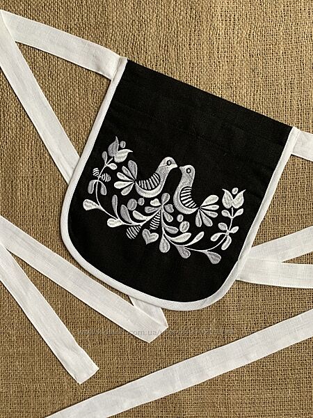 Етно кишеня ладунка з вишивкою