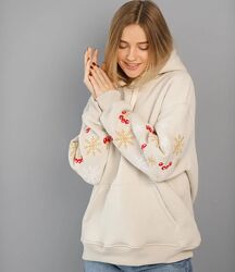 Худі жіночий вишитий зима 