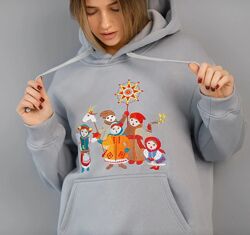 Худі жіночий вишитий різдвяний 