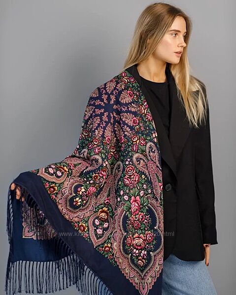 Хустка жіноча велика українська національна 