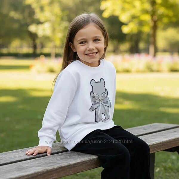 Костюм повсякденний теплий для дівчинки 