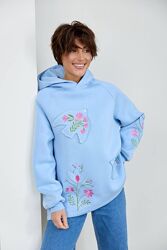 Худі вишиванка жіночий, етнічний худі жіночий з українською вишивкою