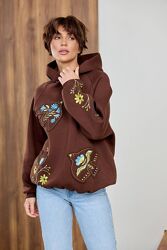 Худі жіночий з українською вишивкою, худі вишиванка жіночий,