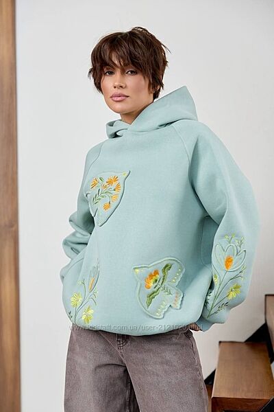 Худі жіночий з етно вишивкою, худі вишиванка жіночий,