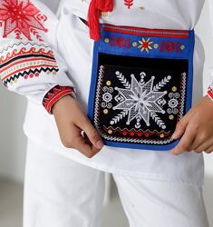 Ладунка етно, кишеня етно вишита, 