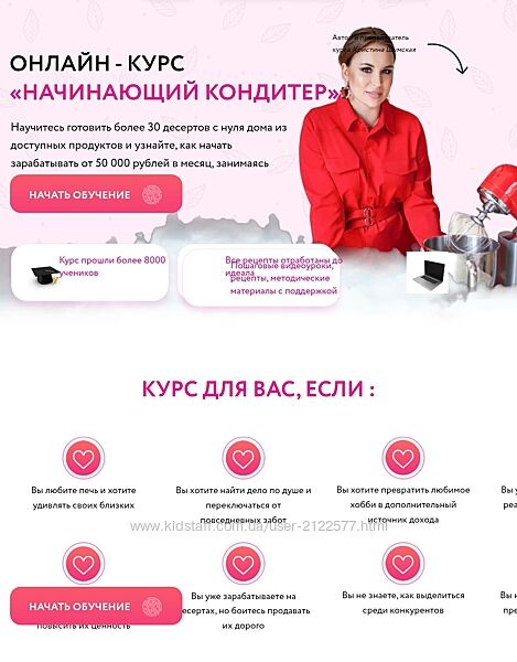 Кристина Шумская Начинающий кондитер 