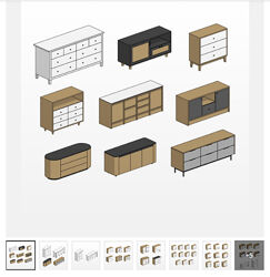 Иван Зылёв Семейства Тумбы и комоды INT Lines