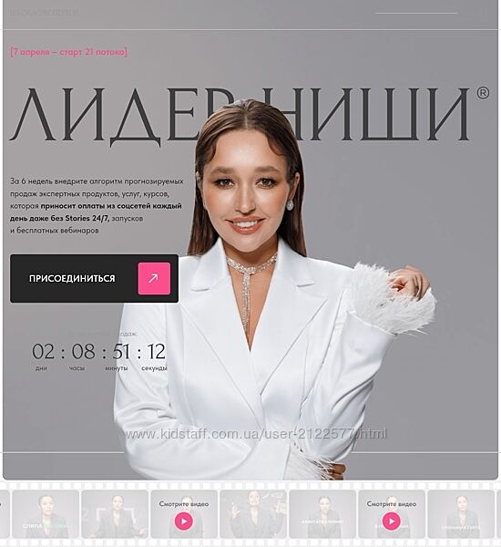 Леся Фетисова Лидер Ниши 2024 - 2025 Тариф Оптимум