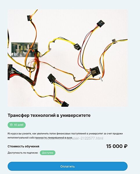 Вениамин Кизеев Трансфер технологий в университете edunano 2024