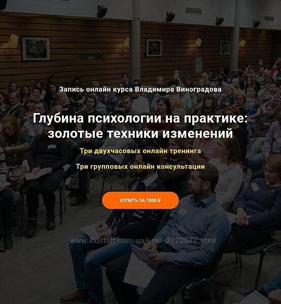 Владимир Виноградов Глубина психологии на практике - золотые техники