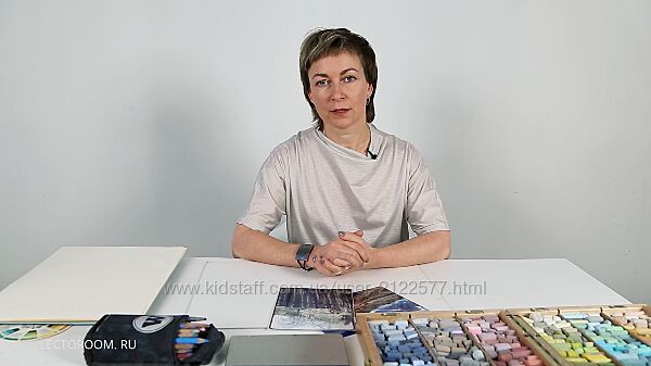 Пейзаж в пастельной технике Ольга Абрамова