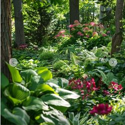 Кристианна Виниченко Цветник в тени 2025