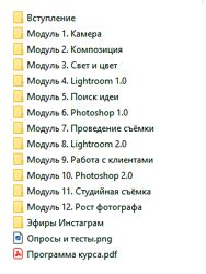 Александра Панкратова Курс по фотографии. Тариф 2. Август-декабрь 2023