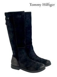 Кожаные женские сапоги Tommy Hilfiger Оригинал