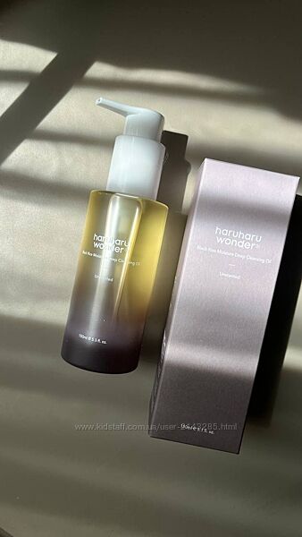 HaruHaru Wonder Black Rice Moisture Deep Cleansing Oil Гідрофільна олія