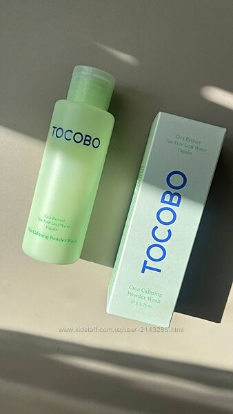 TOCOBO Cica Calming Powder Wash Ензимна пудра