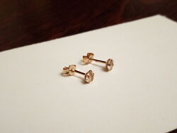 Серьги золотые пуссеты гвоздики, золоті сережки, цвяшки