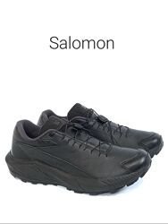 Кожаные кроссовки Salomon Sense Ride 5 SR Leather Black Оригинал
