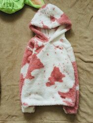 10-12 рок Shein. худі, фліска, кофта -меховушка з капюшоном, толстовка тепл