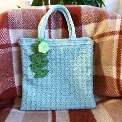 Сумка в&acuteязана зимова модель