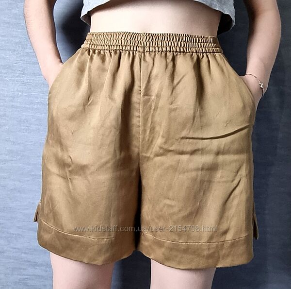 Шорти жіночі хакі h&m