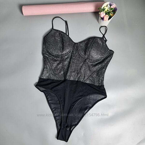 Боді жіноче new look Чорне , L