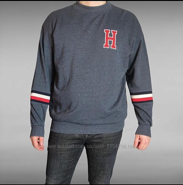 Світшот чоловічий від tommy hilfiger синього кольору