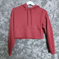 Укорочене кроп худі bershka