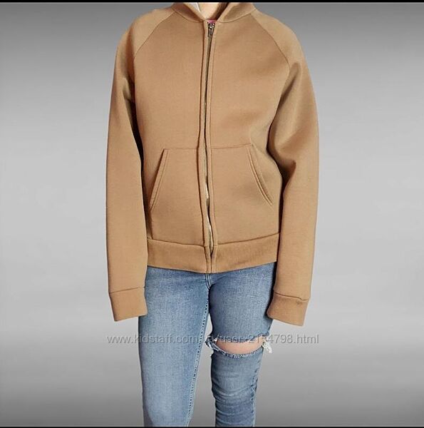 Тепла zip hoodie кофта