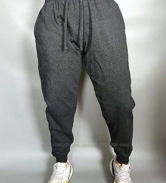 Штани спортивні h&m чоловічі утеплені темно сірий
