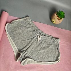Шорти спортивні короткі жіночі сірого кольору
