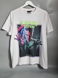 Футболка Stranger Things, біла,