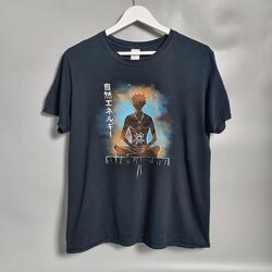 Футболка чоловіча gildan з принтом naruto l чорна
