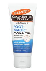 Palmer&acutes, Foot Magic, крем для ног с какао-маслом, витамином Е, 60г