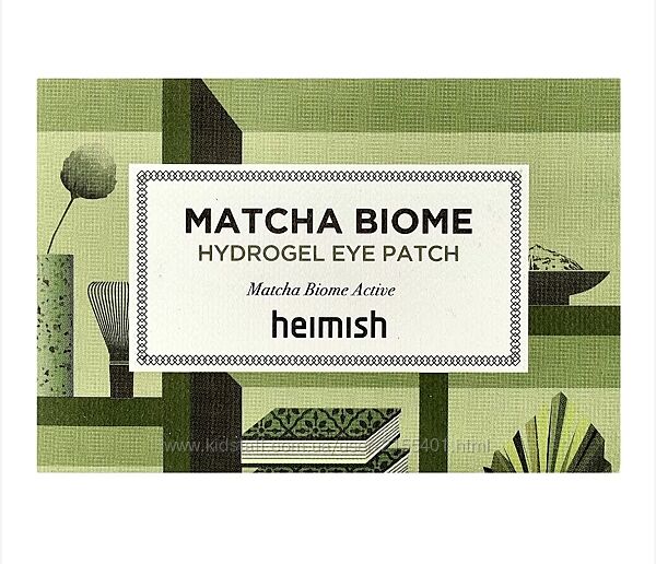 Heimish Matcha Biome, гидрогелевые патчи для глаз, 60 патчей